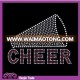 Wholesale crystal rhinestone Horn and Cheer Font Hotfix Rhinestone Motif